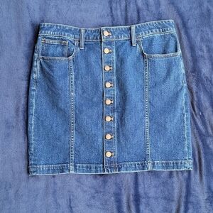 Madewell Denim pencil Skirt